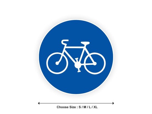 Bicycle path cyclist - bicycle, road