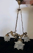 Ancienne  LUSTRE 3  ANGELOTS