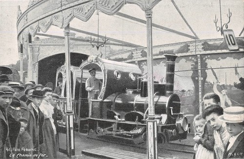 Paris fête foraine le - -,