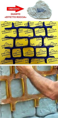 Moule plâtre imprimé - plâtre, +