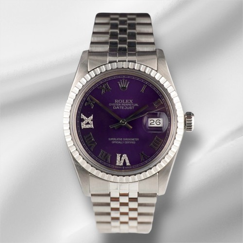Rolex datejust acier - datejust, mm