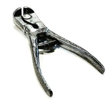 Antique Large Steel Cutting Pliers Tool 20th Century 