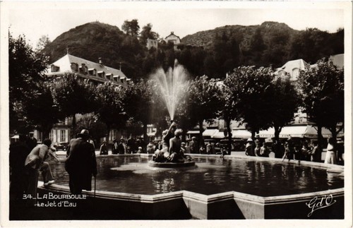 Cpa bourboule jet - cpa, le