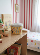 Boîte en Métal Vintage Cirque Arlette Gruss - Boîte Chapiteau Rétro