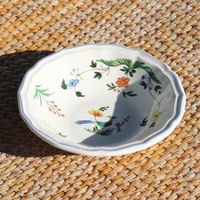 Gien Earthenware Individual Cup Birds of Paradise Model