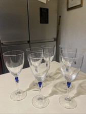 6 superbes verres à pied à