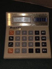 CALCULATRICE SOLAIRE BRANDT