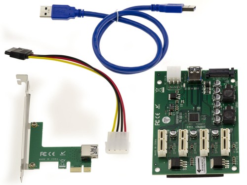 Riser réplicateur pcie - réplicateur, 1x