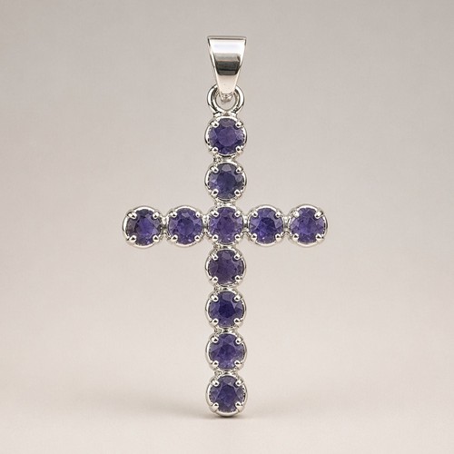 Collier pendentif croix - collier,