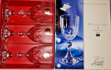 Cristal d'arques  3 Verres a