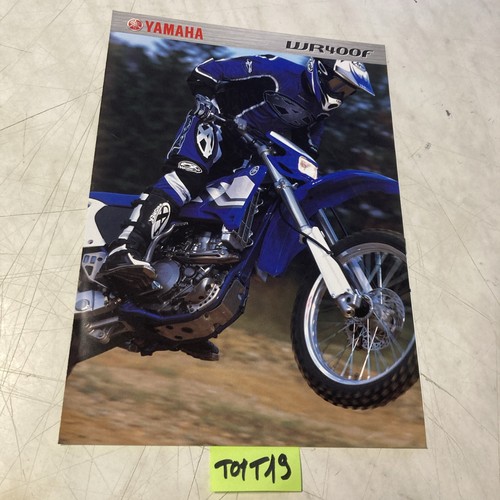 Yamaha wr400f moto - wr400f, prospectus