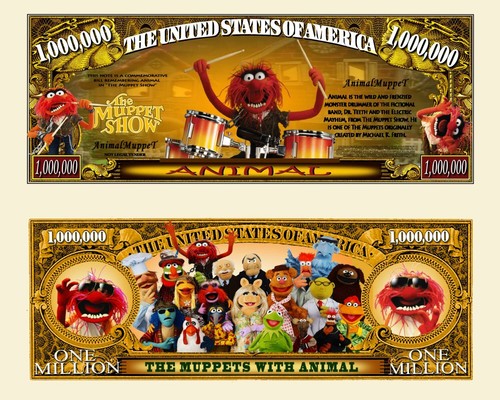 Animal muppet show billet - show,