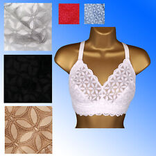 Mark Spencer Bra Secret Support™ Lace Non-Padded Bralette Full Cup M&S F-H £22