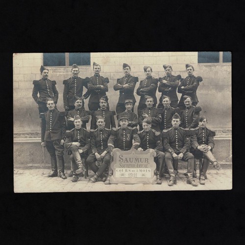 Cpa carte photo groupe de - carte, –