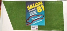 BOOK MAGAZINE on automobile "L'AUTO-JOURNAL" special issue SALON 81
