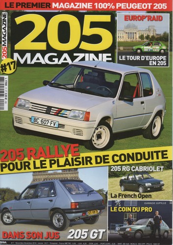 205 magazine peugeot - 205,