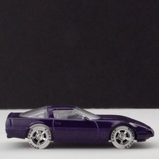 2025 MATCHBOX PROTOTYPE-1990 CHEVY CORVETTE ZR1 BARBIE SKIN METAL BASE RR 5SPOKE