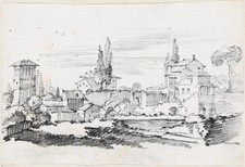 Houses In Italy Drink Coaster Mix and Match