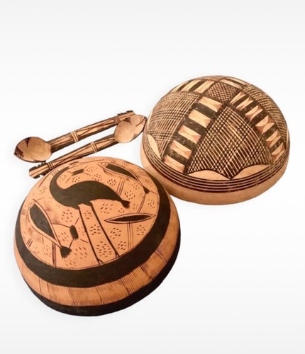 Duo calebasses africaine - duo, de