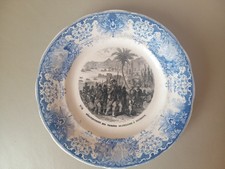 RARE assiette parlante n°6