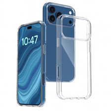 Coque iphone 17 16 15 14 13 12 11 Pro Max AIR SE XR X XS MAX 6 7 8  transparente
