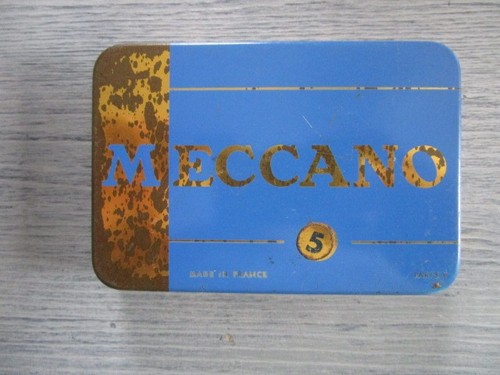 Meccano boite tole ancienne - meccano:,