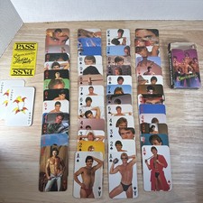 CHIPPENDALES PLAYING CARDS 1984 (RARE, HARD TO FIND) (COMPLETE DECK)