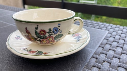 Tasse cafe faience villeroy - tasse,
