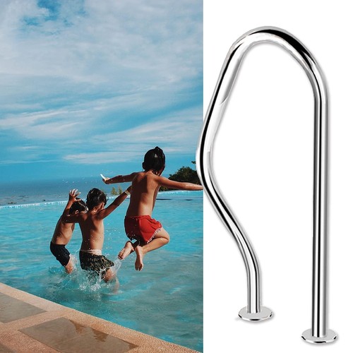 Main courante piscine acier
