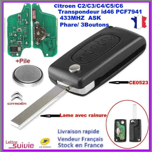 Clé vierge id46 - clé, ce0523