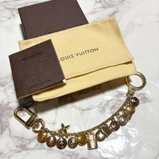 Louis Vuitton M65386 Porte Cles Chaine Pastilles Bag Charm Gold jp
