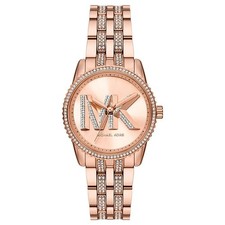 Michael Kors Women's Ritz Rose gold Dial Watch - MK7541