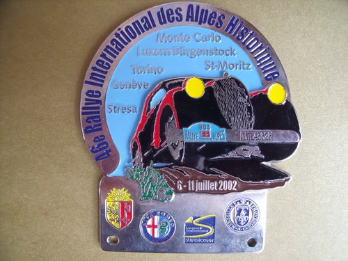 Badge calandre rallye des - badge, de