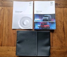 VOLKSWAGEN CRAFTER (2017 - 2024) Owners Manual / Handbook + Audio + Wallet