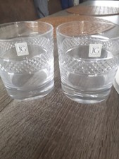 Deux Verres A Whisky Cristal D