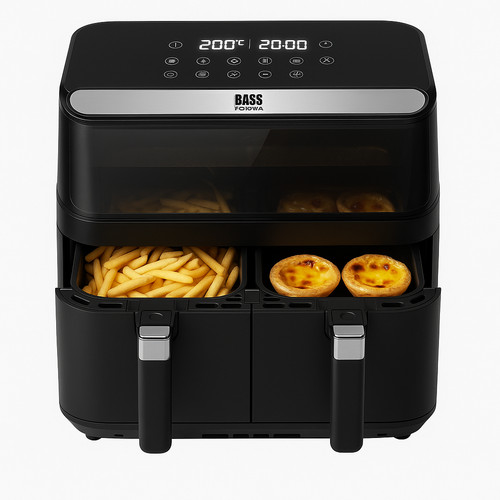 Friteuse double sans matières