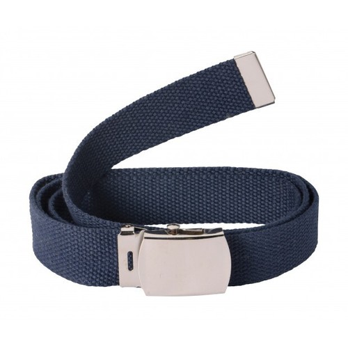 Ceinture sangle toile bleue - ceinture,