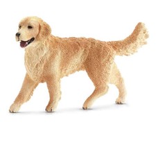 SCH12 Figurine PVC SCHLEICH Animaux : 17070 Chien Golden retriever 7cm