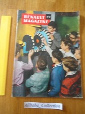 REVUE *** RENAULT MAGAZINE 12 ***  AUTOMOBILE  1958 voiture auto dauphine