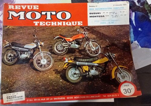 Revue technique 17 suzuki - technique,