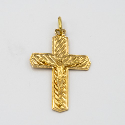 Pendentif jaune 18 - or,