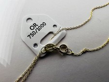 Chaîne Or jaune Massif 18k