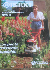 Catalogue, brochure, brochure agricultural tractors - ISEKI tiller MC 4