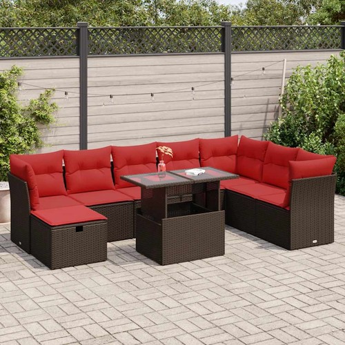 Salon jardin avec coussins - de,
