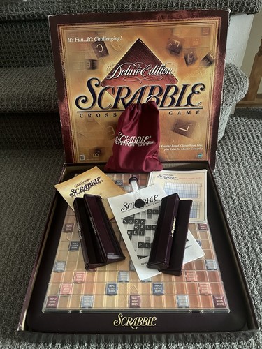 Scrabble deluxe edition - deluxe,