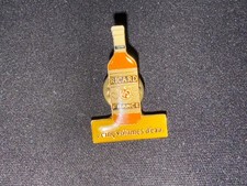 (V7) VINTAGE RICARD BOTTLE COLLECTION FIVE VOLUMES WATER ENAMEL BADGE PINS