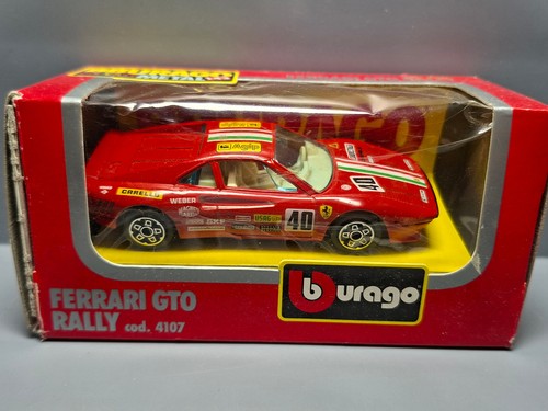Burago ferrari gto rally - 1/43,