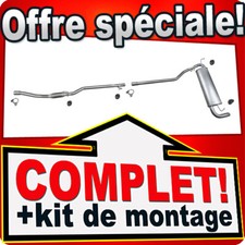 Échappement pour FIAT PANDA 0.9 4x4 des 09.2012