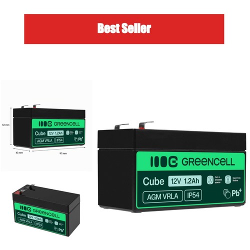 Green cell batterie - green, agm