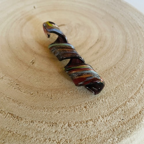 Pendentif artisanal verre - pendentif,
